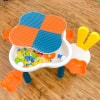 Bộ Bàn Ghế Ghép Lego Hoa Anh Đào