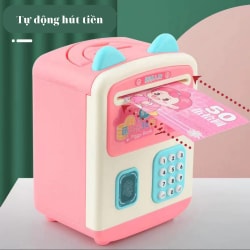 Đồ Chơi Két Sắt Thông Minh Hình Mèo