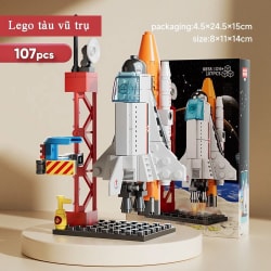 Đồ Chơi Lắp Ráp Tên Lửa Tàu Vũ Trụ Size Lớn 1099 Miếng