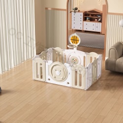 Quây Cũi Gấp Gọn Mẫu Gấu Cao Cấp