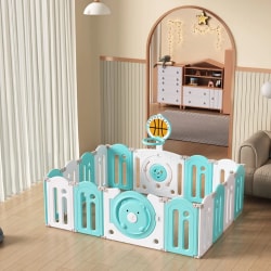 Quây Cũi Nhựa Gấp Gọn Mẫu Quây Gấu Holla