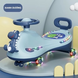 Xe Lắc Xe Chòi Chân Cao Cấp Mẫu Khủng Long